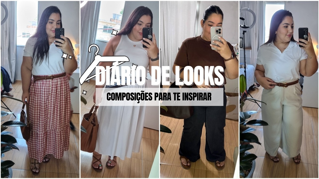 LOOKS REAIS - TUDO QUE USEI NAS ÚLTIMAS SEMANAS PARA VOCÊ SE INSPIRAR