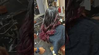 Toni&Guy Hosa Road Transformation - Bold & Beautiful Red Highlights