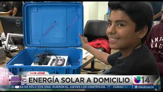 Univision: Solar Suitcase STEM Camp 2018