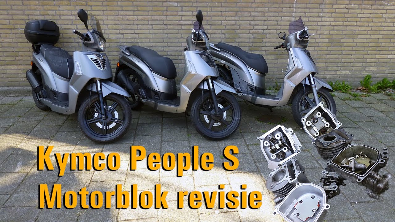 Trekhaak onder een scooter bouwen | kymco people s #TRM - YouTube
