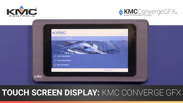 7" Touch Screen Display: KMC Converge GFX