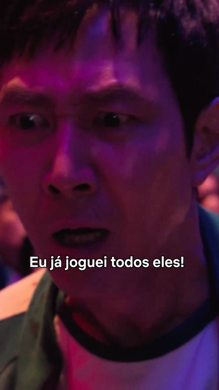 O desespero do 456 tentando parar os jogos em #Round6