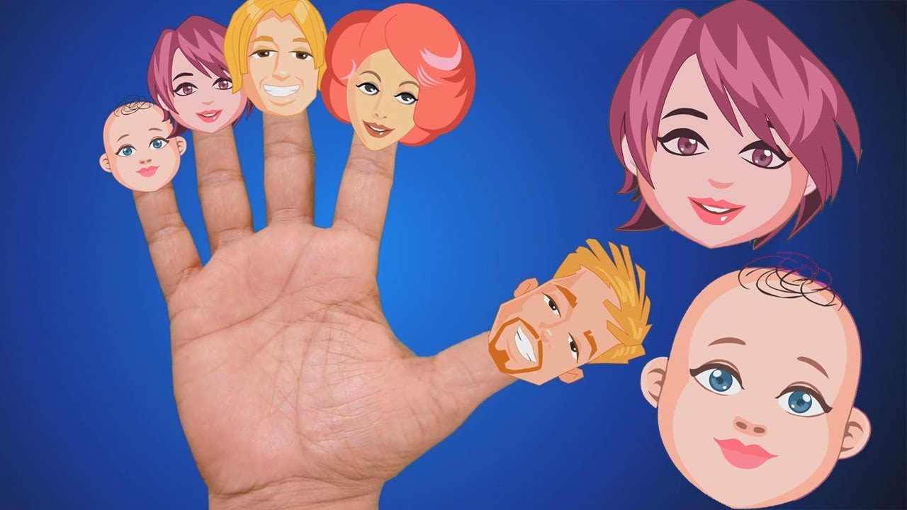 famille de doigts | chansons éducatives | rimes préscolaires | Preschool Songs | Finger Family