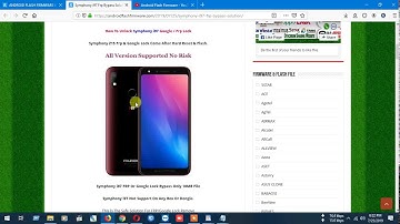 Symphony i97 Frp Bypass Solution | Without Box Download 10MB File
