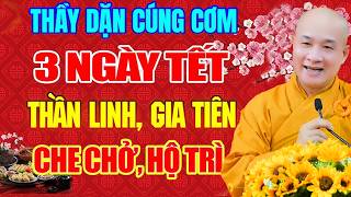 Download Lagu Thầy Dặn Cách Cúng Tết đơn giản mà đủ Phước (Hay Quá) - Thầy Thích Trí Huệ MP3