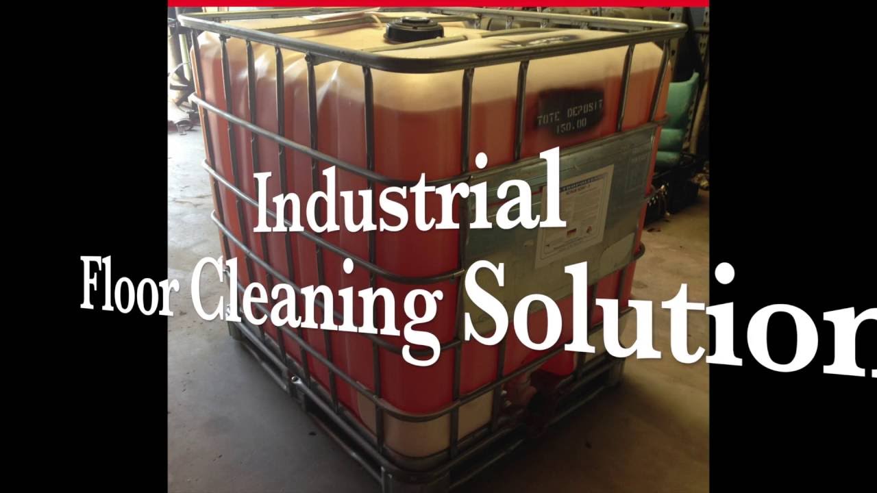 Industrial Floor Scrubber Soap Detergent Chemical YouTube