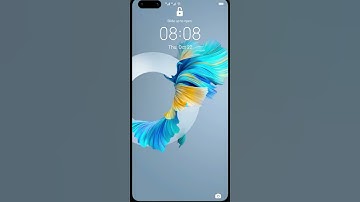 Huawei Mate 40 Series EMUI 11 AOD off-screen display exposure