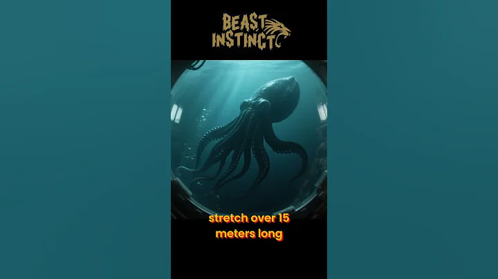 Giant Squids  The Ocean's Hidden Giants You Won't Believe Exist! #wildlife #animals #nature #shorts