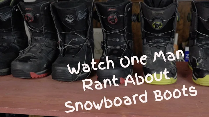 A Big Video On How Snowboard Boots Should Fit