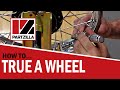 How to True a Motorcycle Wheel | True a Dirt Bike Wheel | How to Straighten a Motorcycle Wheel