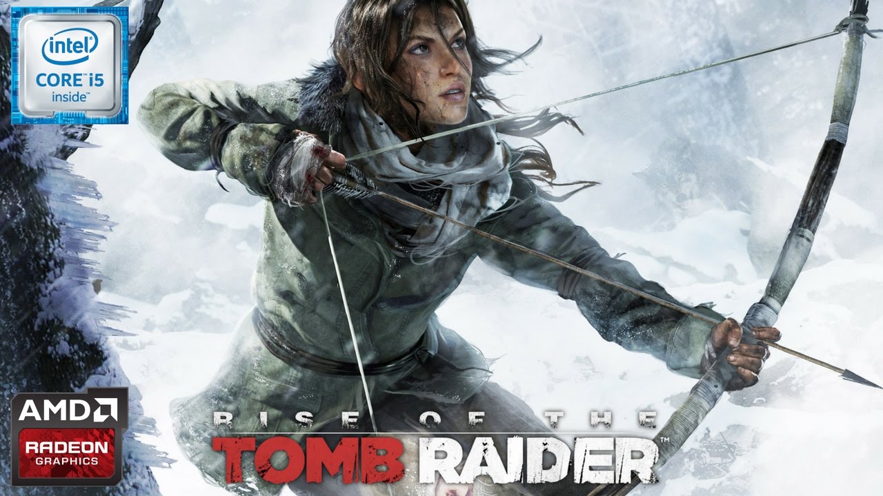Rise of the Tomb Raider Gameplay | Intel Core i5 6200U | AMD Radeon R5 ...