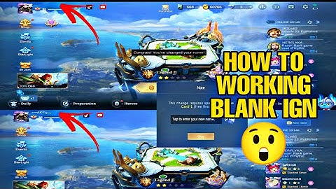 HOW TO MAKE YOUR BLANK IGN INVISIBLE IN MOBILE LEGEND 2023 | Kuya Ang