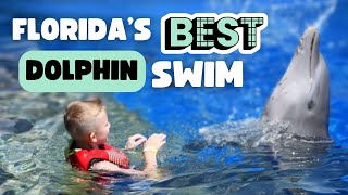 Swimming With Dolphins at Marineland in St. Augustine, Florida