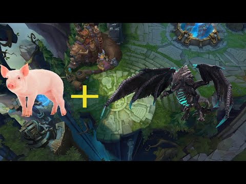 League of Legends - The sounds of the Elder Dragon we often hear turn out to be the sounds of pigs