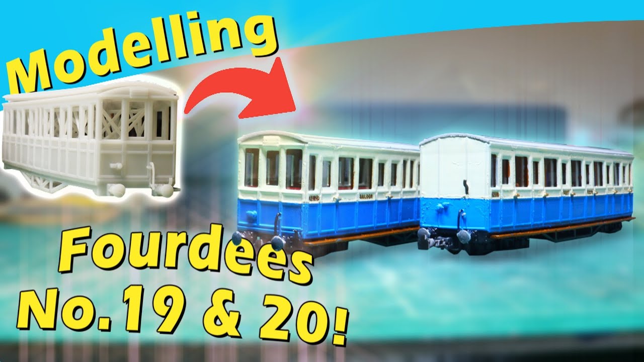 Making NEW Skarloey coaches (and how NOT to paint them)