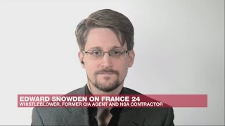 Exclusive: Edward Snowden's full interview with France24