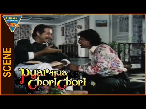 Pyar Hua Chori Chori Hindi Movie || Discussion Between Mithun Chakraborty & Anupam Kher || Eagle Enl