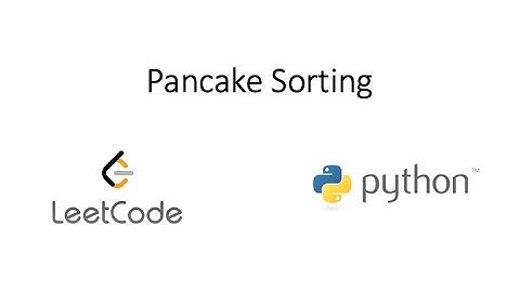 Leetcode - Pancake Sorting (Python)