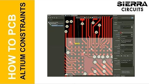 How to Sep Up a Constraint Region in Altium Designer | Sierra Circuits