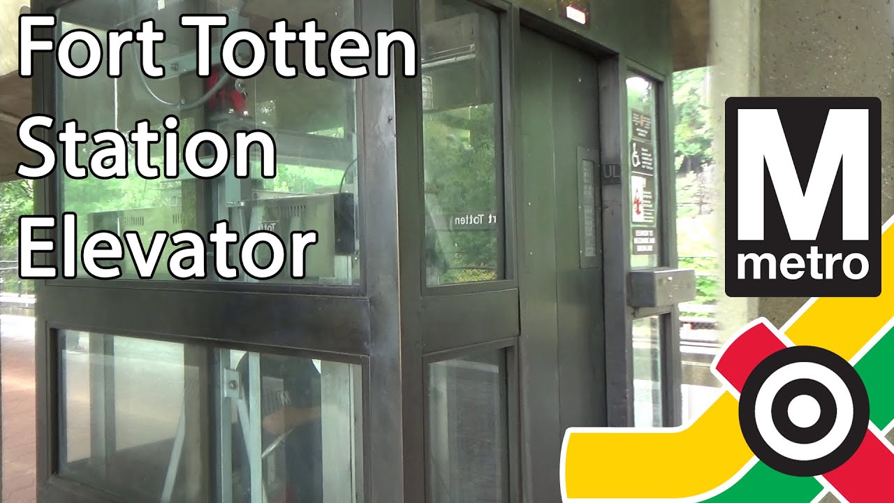 Elevator at WMATA Fort Totten Station YouTube