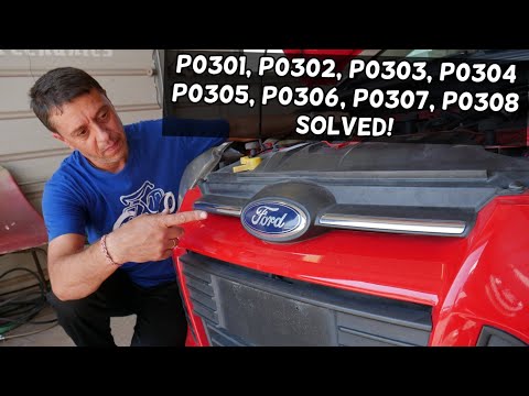 FORD CODE P0301 P0302 P0303 P0304 P0305 P0306 P0307 P0308 MISFIRE FIX