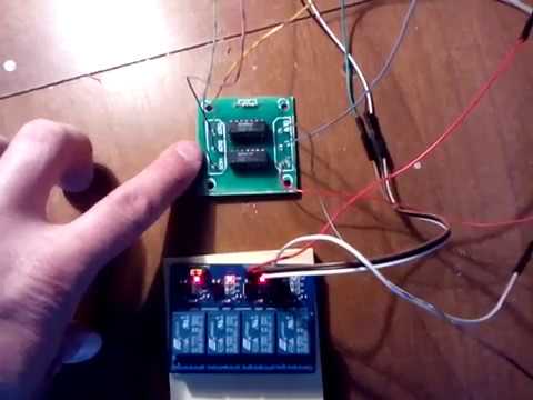 How flip - flop circuit works with Stanley Meyer 9xb circuit