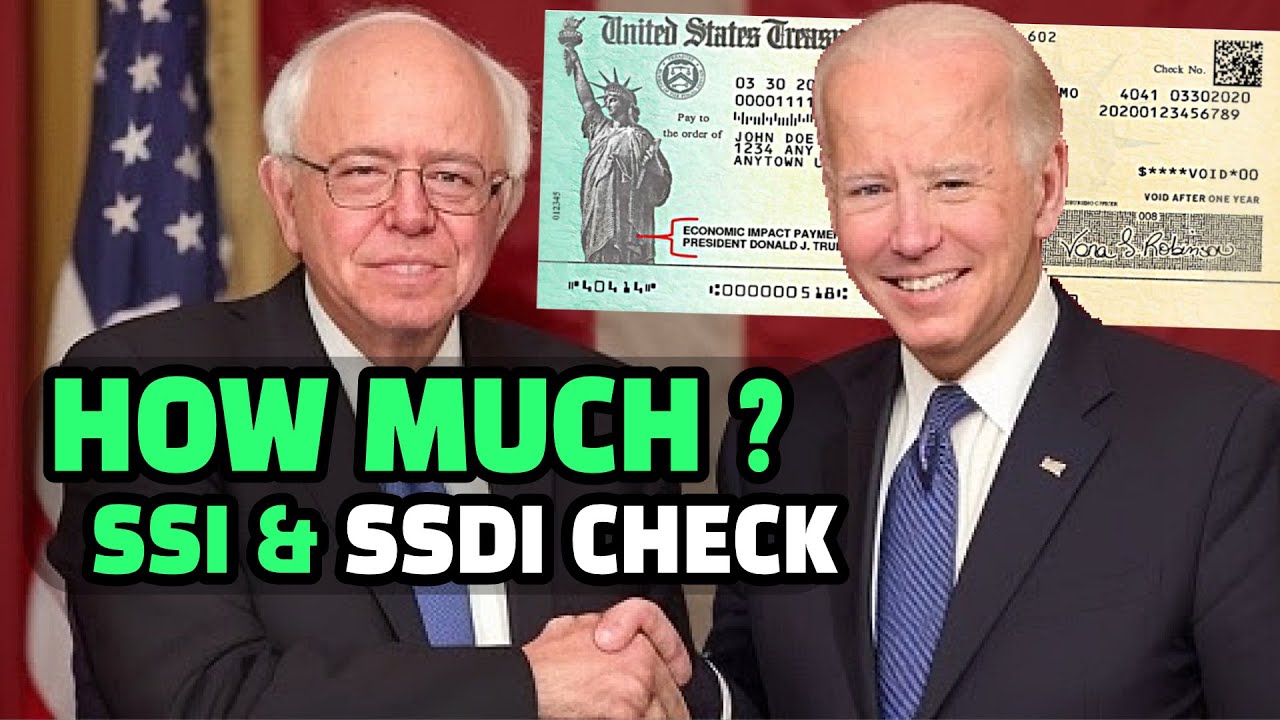 Stimulus Check Update! How Much Social Security SSI & SSDI Check