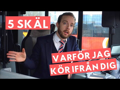 Video till Varför kör busschauffören ifrån dig?