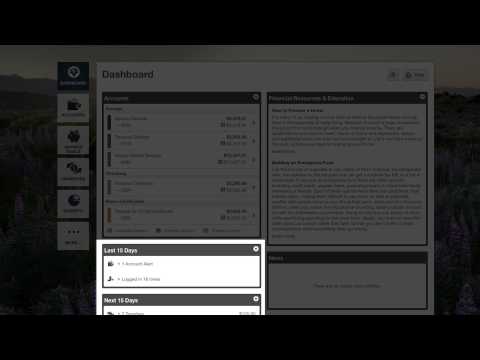 Deseret First Online Banking Dashboard Tutorial