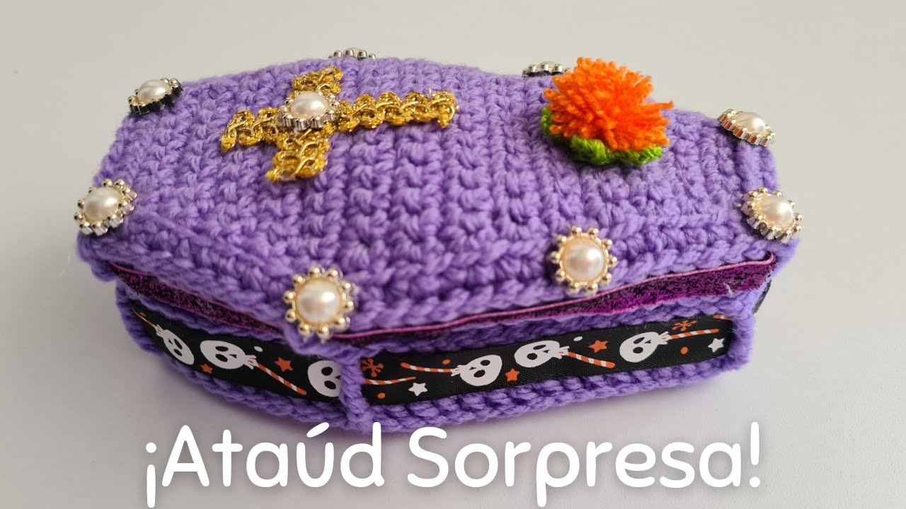 Ataúd sorpresa😱😱 en CROCHET W/Subtitle in English U.S.A. 🇺🇲