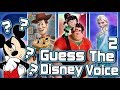 🤔GUESS THE DISNEY VOICE 2!!! - Disney/Pixars GREATEST CHARACTERS! - Can You Do It?🤔