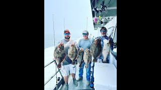 Fishing for Jumbo Fluke of the Nantucket Shoals on the Helen H