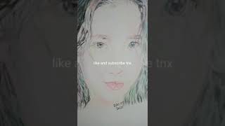 Drawing Dj Miu-Skintone And Hair Process Using Color Pencils