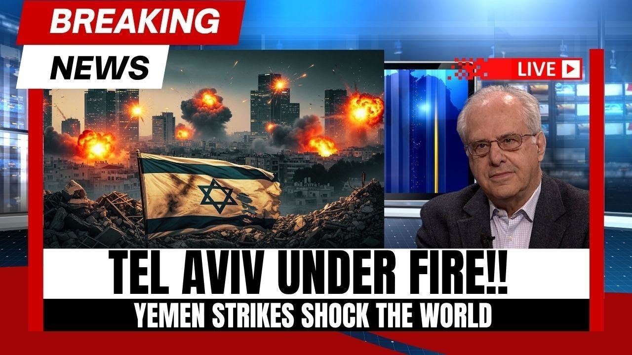 Tel Aviv Bombed Now 🔥 Dozens of Yemeni Missiles Strike Israel | Prof. Wolff Analysis