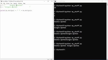 Python Tutorial - 11 - Strings - len, lower, upper