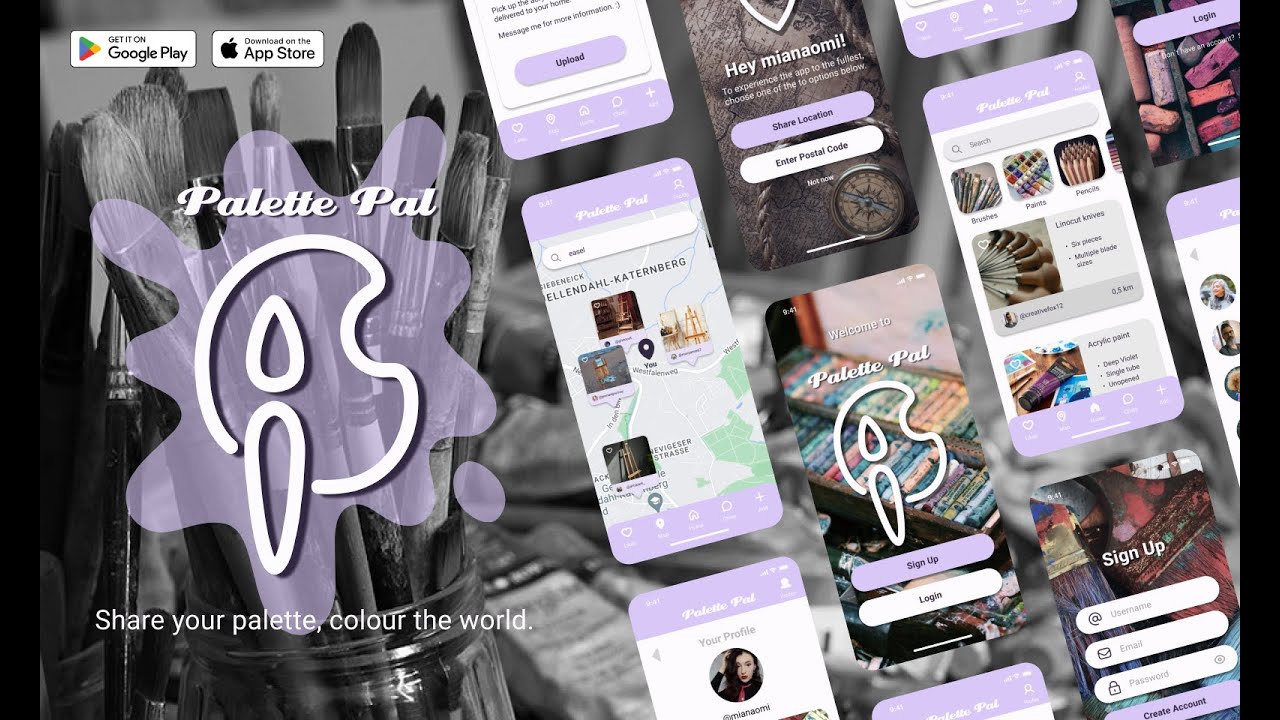 Palette Pal App Prototyp