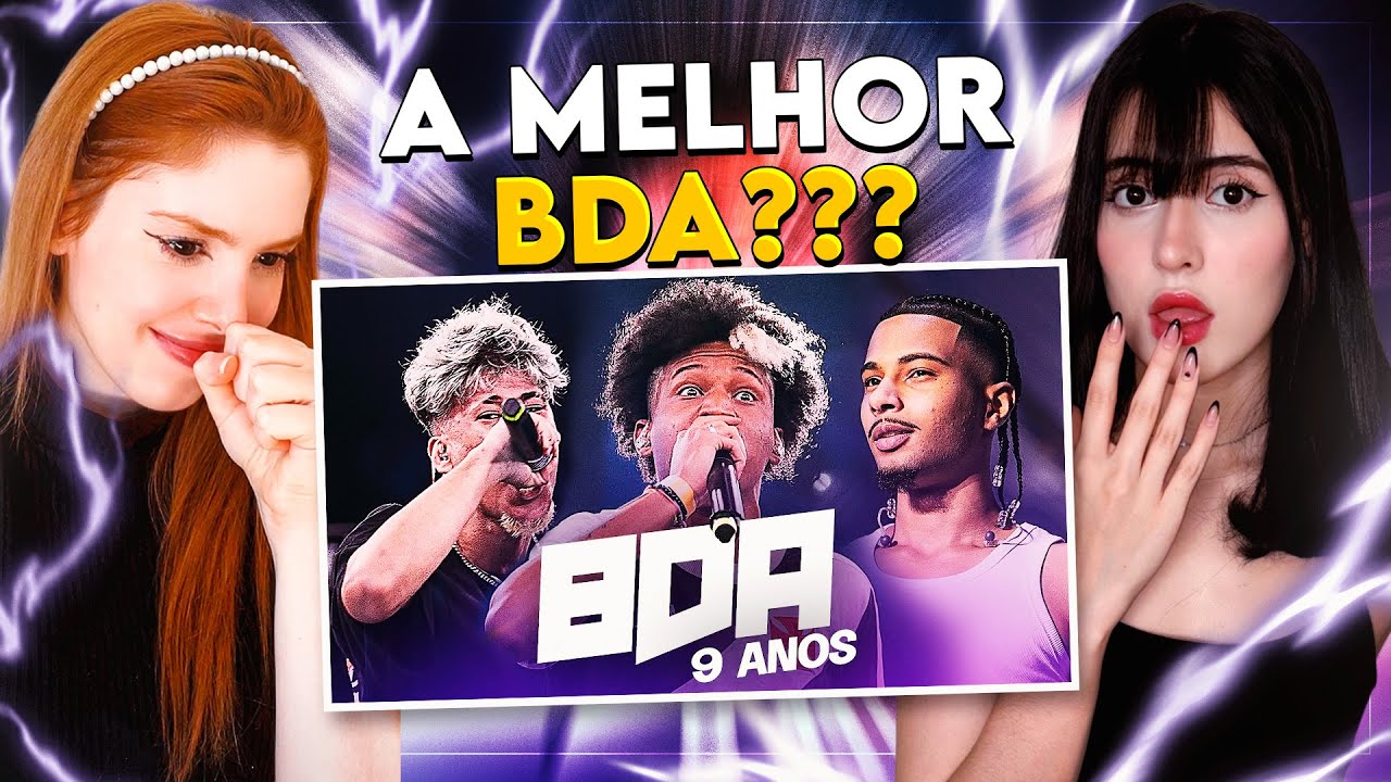 REACT | BDA 9 ANOS, melhores rimas! | CR Reacts