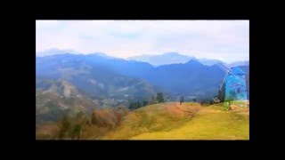 Breathtaking and scenic view at Cingjing Farm, Hehuanshan, Nantou  - Taiwan