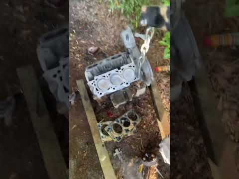 chrysler 300 locked engine replacement  (part1)#automobile #mechanic #chrysler #diy