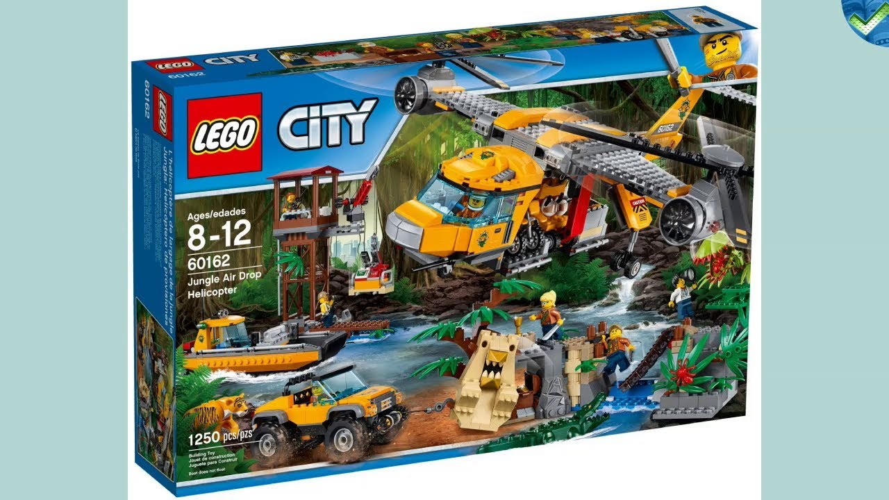 60162 Jungle Air Drop Helicopter LEGO® City Manual at the Brickmanuals Instruction Archive