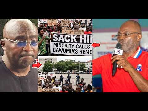 “Sack Him!” — Minority Calls for Bawumia’s Removal From the NPP Over Kennedy Agyapong’s Dismissal.