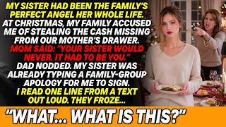My Sister Stole $9,200 And Framed Me On Christmas — Until I Read Her Text Out Loud