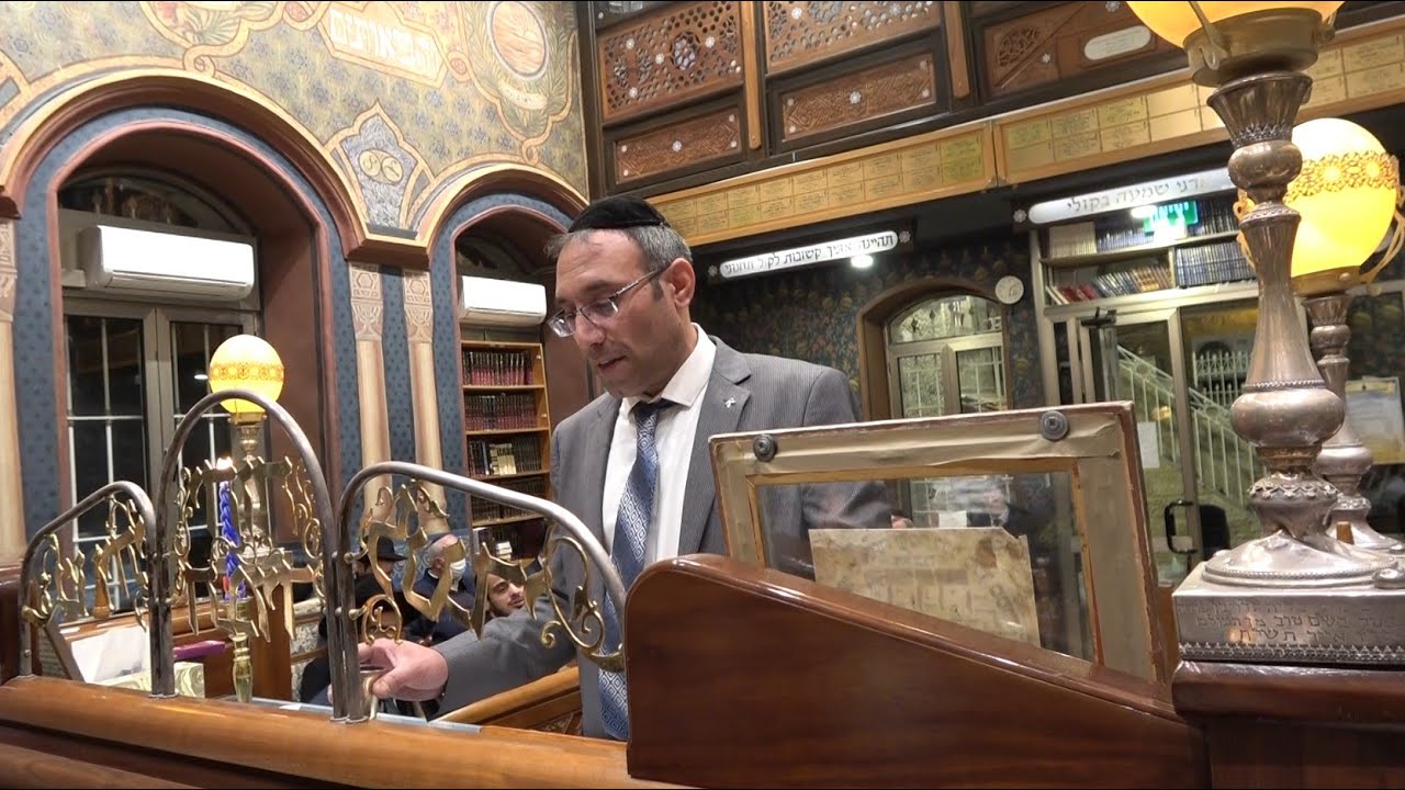 הבדלה החזן שלום אריאלי בבהכנ''ס עדס מוצ''ש וישלח תשפ''ב נהוונד