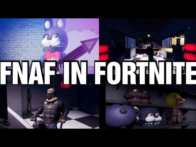 FNAF Fortnite - Escape Freddy! - Fortnite Creative Map Code - Dropnite