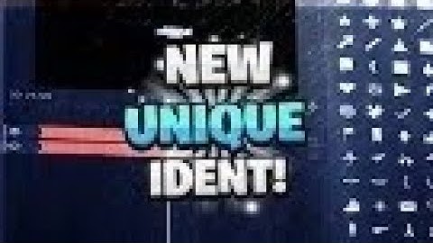 How to Make this CLEAN IDENT *On MOBILE* | FREE PROJECT FILE