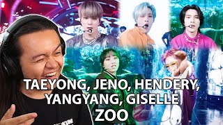 TAEYONG, JENO, HENDERY, YANGYANG, GISELLE 'ZOO' Stage Video | REACTION