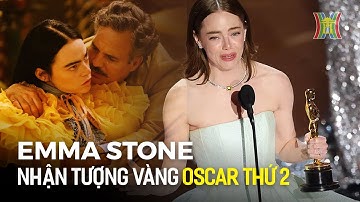 Emma Stone nhận giải Oscar với bộ phim "ngập tràn cảnh nóng" | Thời sự