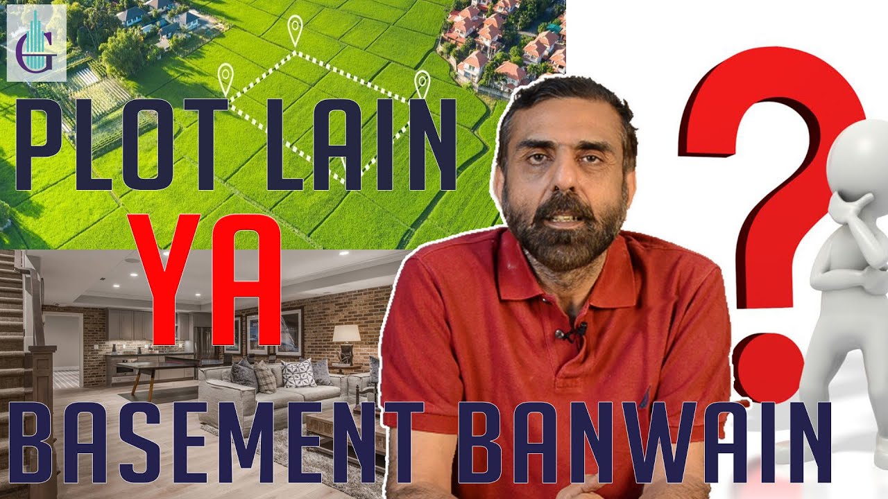 Cost analysis of building a basement vs. buying an additional plot ...