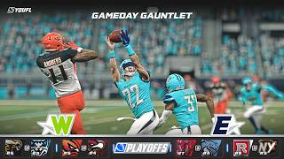 YOUFL 2026, Playoffs, Round 2 Gameday Gauntlet