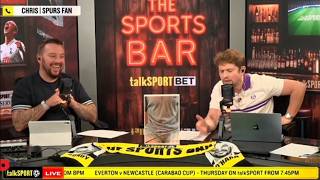 "IT SOUNDS LIKE YOU ARE SUCKING ON LEMONS!" talkSPORT: Chelsea 0-2 Spurs: With O'Hara and Jennings